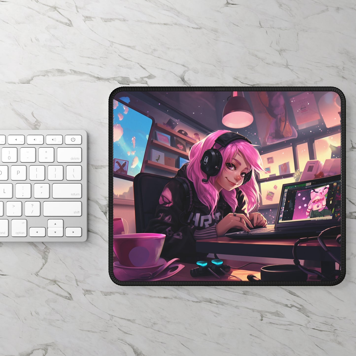 Gamer Girl Mouse Pad