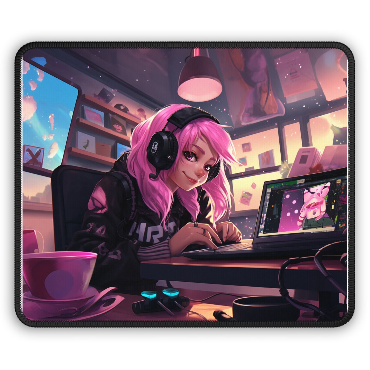 Gamer Girl Mouse Pad