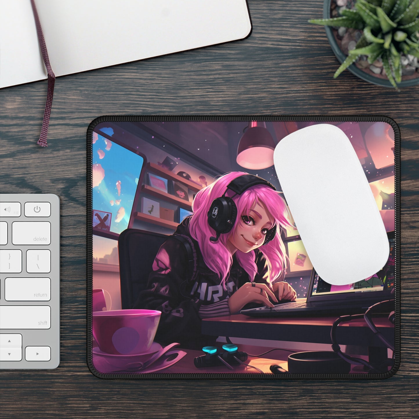 Gamer Girl Mouse Pad